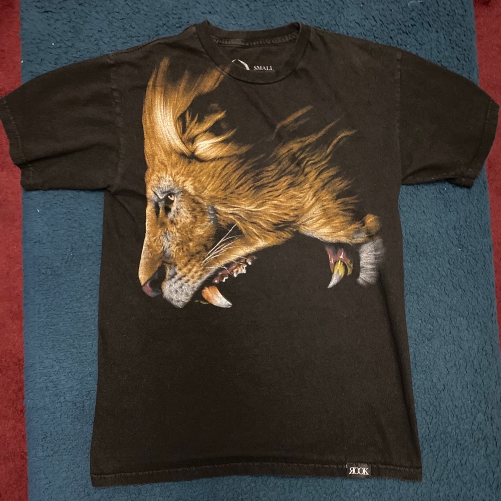 Rook Black Lion Tshirt